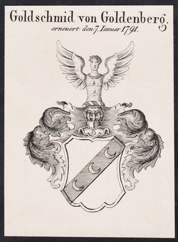 Goldschmid goldenberg wappen - goldenberg,